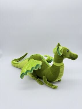 Douglas Cuddle Toys Puff the Magic Dragon green plush Stuffed Animal Toy 13"